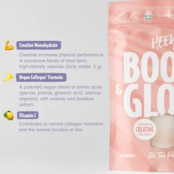 Heey! Boost & Glow Creatine + Coll-egan Ice Tea Peach 300 g