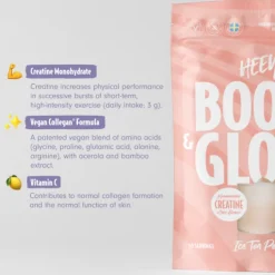 Heey! Boost & Glow Creatine + Coll-egan Ice Tea Peach 300 g