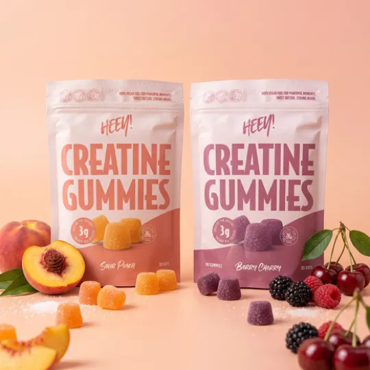 Heey! Creatine Gummies Sour Peach 90 st