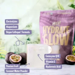Heey! Elektrolyter + Coll-egan Passionsfrukt 240 g