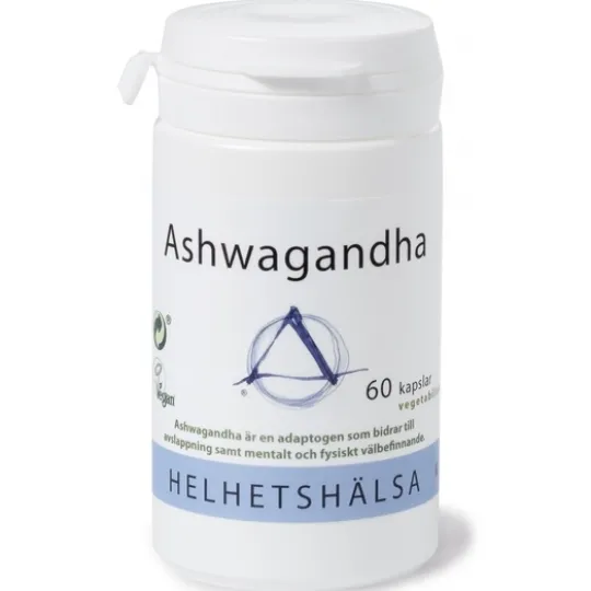 Helhetshälsa Ashwagandha 60 kapslar