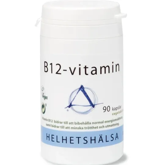 Helhetshälsa B12-vitamin 90 kapslar