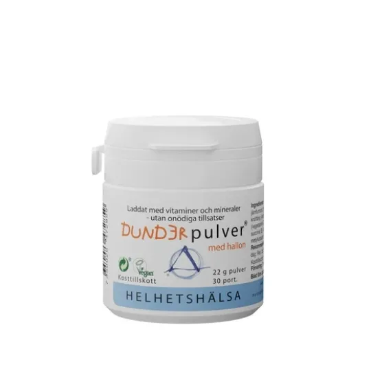 Helhetshälsa Dunderpulver barnvitamin 30 doser á 1 krm