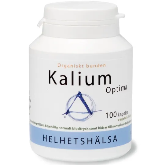 Helhetshälsa KaliumOptimal 100 kapslar