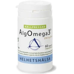 Helhetshälsa Kallpressad AlgOmega3 60 kapslar