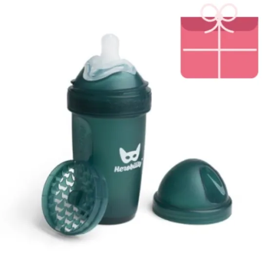 Herobility Nappflaska Dark Green 240 ml