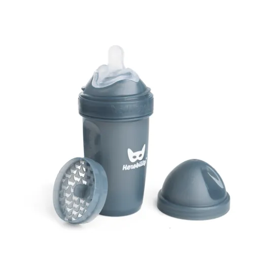 Herobility Nappflaska Iron Blue 240 ml