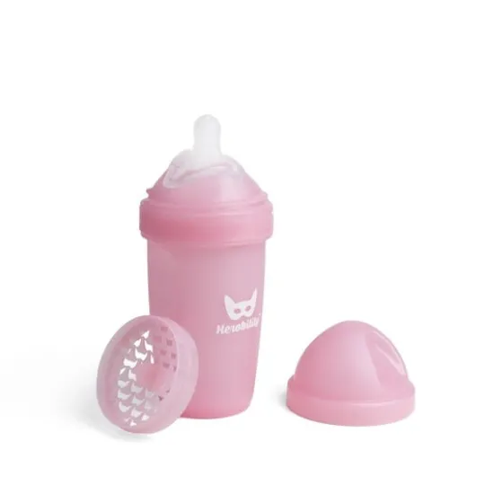 Herobility Nappflaska Pink 240 ml
