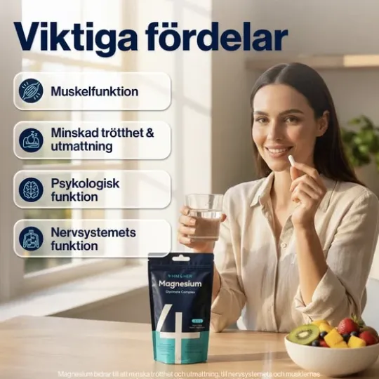 4HIM&HER Magnesium Glycinate Complex 90 kapslar