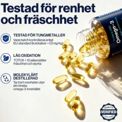 4HIM&HER Omega-3 80% Fiskeoljekapsel 120 kapslar