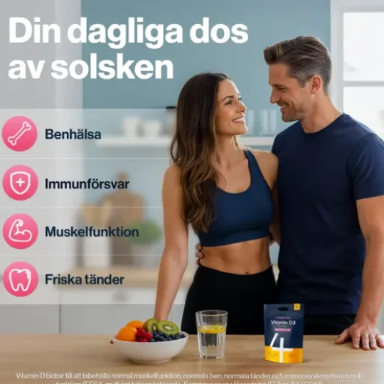 4HIM&HER Vitamin D3 50 µg/2000IU 365 tabletter