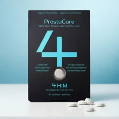 4HIM ProstaCare 60 tabletter – Kosttillskott för män 40+ med zink & selen
