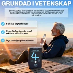 4HIM ProstaCare 60 tabletter – Kosttillskott för män 40+ med zink & selen