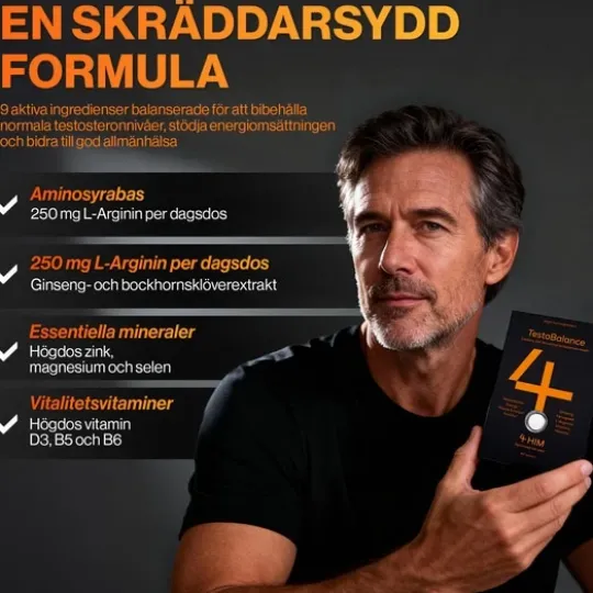 4HIM TestoBalance 60 tabletter