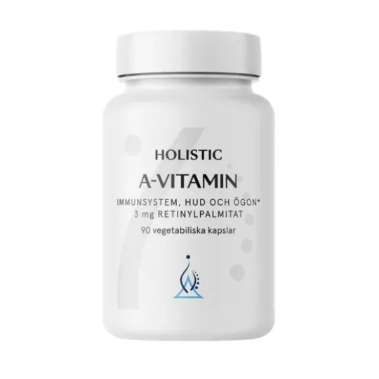 Holistic A-vitamin 90 kapslar