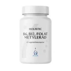 Holistic B6, B12, Folat Metylerad 60 kapslar