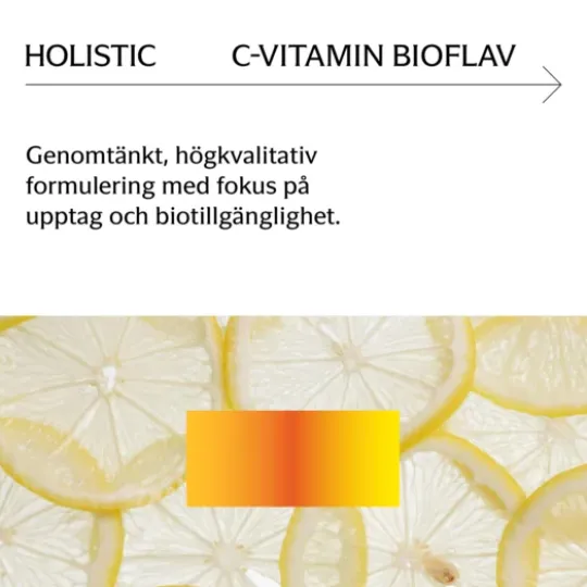 Holistic C-vitamin Bioflav 90 kapslar