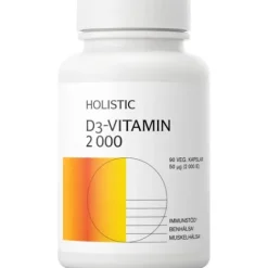 Holistic D-vitamin 2000 90 kapslar