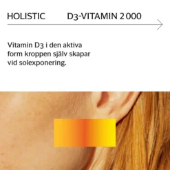Holistic D-vitamin 2000 90 kapslar