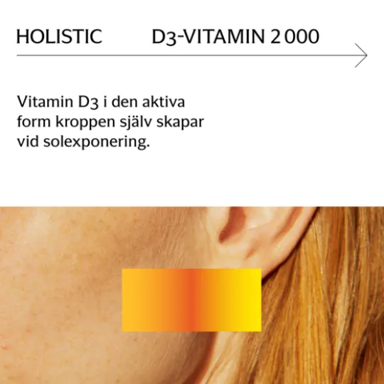 Holistic D-vitamin 2000 90 kapslar