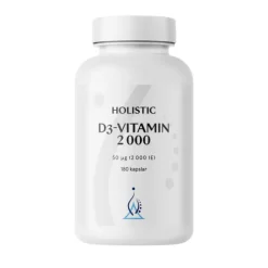 Holistic D-vitamin 2000 180 kapslar