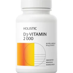 Holistic D-vitamin 2000 90 kapslar