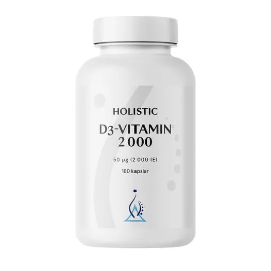 Holistic D-vitamin 2000 180 kapslar