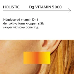 Holistic D-vitamin 5000 90 kapslar