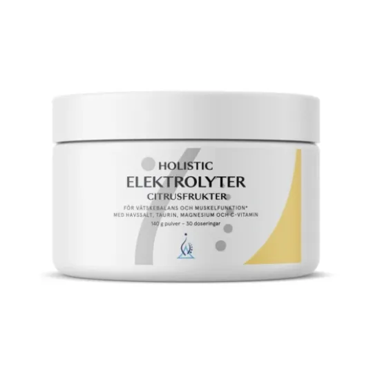 Holistic Elektrolyter Citrusfrukter 140 g