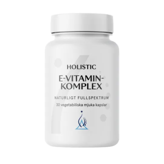 Holistic E-vitaminkomplex 30 kapslar