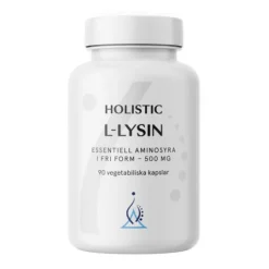 Holistic L-lysin 500 mg 90 kapslar