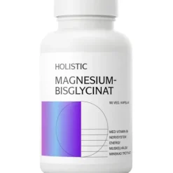 Holistic Magnesiumbisglycinat 100 mg 90 kapslar