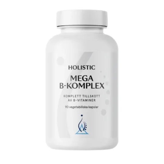 Holistic Mega B-komplex 90 kapslar