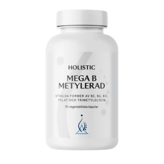 Holistic Mega B Metylerad 90 kapslar
