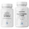 Holistic Omega-3 Algolja + D-vitamin Duo
