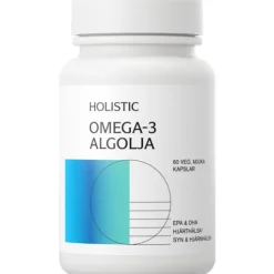 Holistic Omega-3 Algolja 60 kapslar