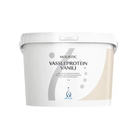 Holistic Vassleprotein Vanilj 5 kg