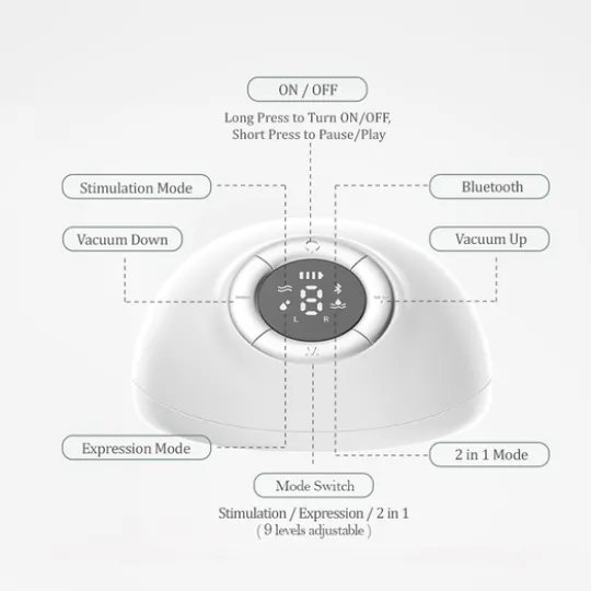 Horigen E4 Single Automatisk Bröstpump med App