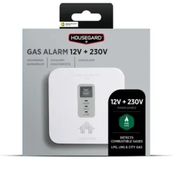 Housegard Gasvarnare 12V + 230V