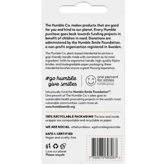 Humble Interdental Brush Plant-based Size 1 6 st