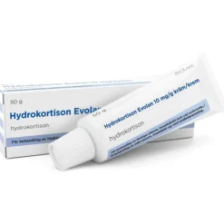 Hydrokortison Evolan 10 mg/g 50 gram Kräm