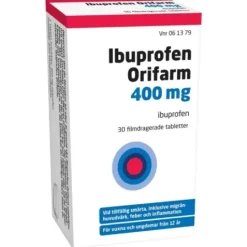 Ibuprofen Orifarm, tablett 400 mg 30 st