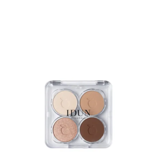 IDUN Minerals Mineral Eyeshadow Palette Nejlika 4 g