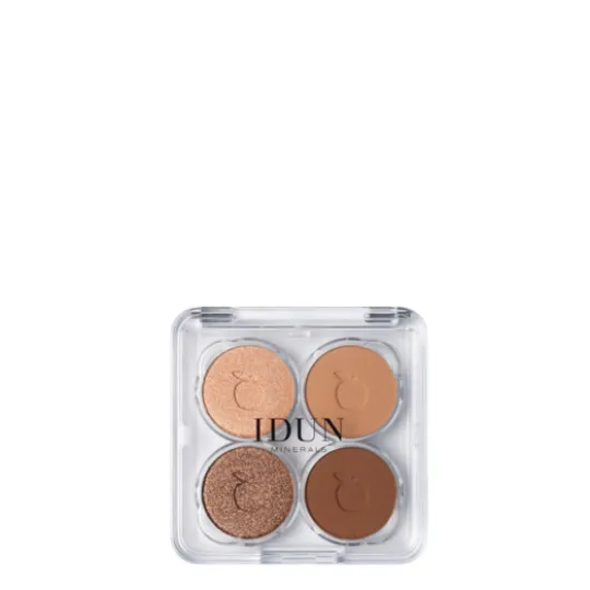 IDUN Minerals Mineral Eyeshadow Palette Gullviva 4 g