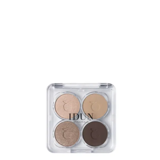 IDUN Minerals Mineral Eyeshadow Palette Nattviol 4 g