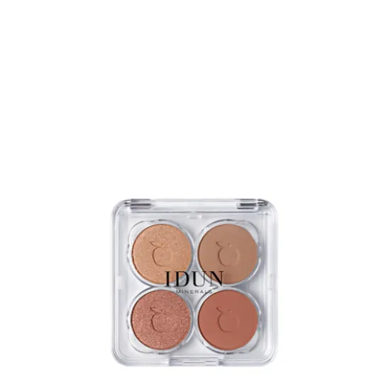 IDUN Minerals Mineral Eyeshadow Palette Nyponros 4 g