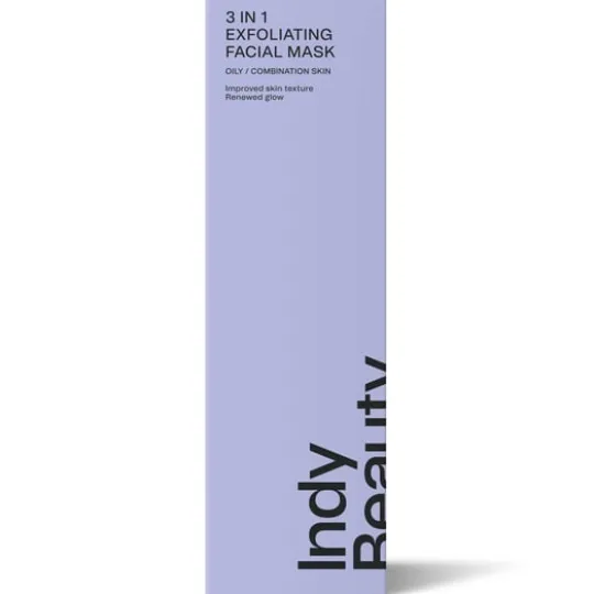 Indy Beauty 3 In 1 Exfoliating Facial Mask 75 ml