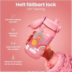 ION8 Vattenflaska För Barn Regnbågar 350 ml