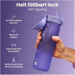 ION8 Vattenflaska Ljuslila 500 ml