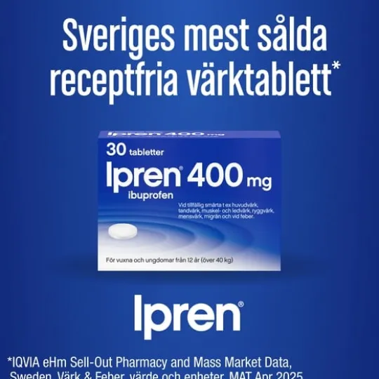 Ipren Filmdragerad Tablett 400 mg 30 st